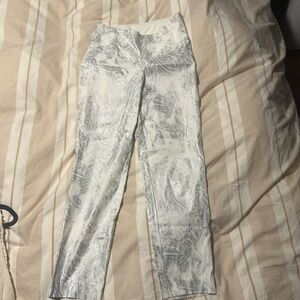 Metallic legging pants from Up!